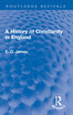 Book cover of: History of Christianity in England. By: E. O. James