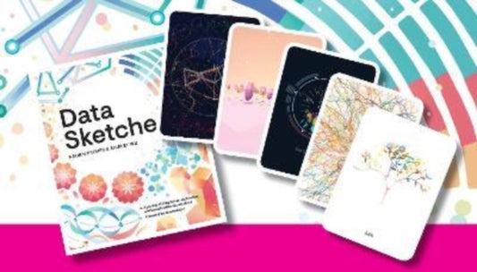 Book cover of: Data Sketches and Data Sketches Posters and Postcards. By: Nadieh Bremer