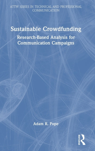 Book cover of: Sustainable Crowdfunding. By: Adam R. Pope