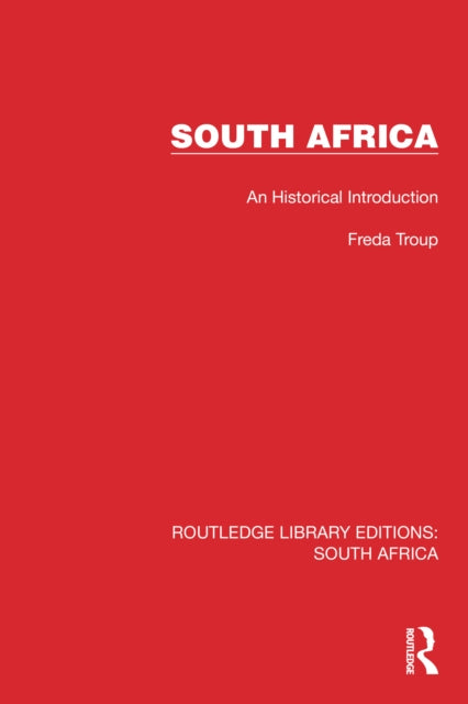Book cover of: South Africa. By: Freda Troup