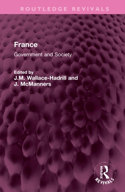 Book cover of: France. By: J. M. Wallace-Hadrill