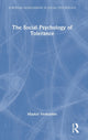 Book cover of: Social Psychology of Tolerance. By: Maykel Verkuyten