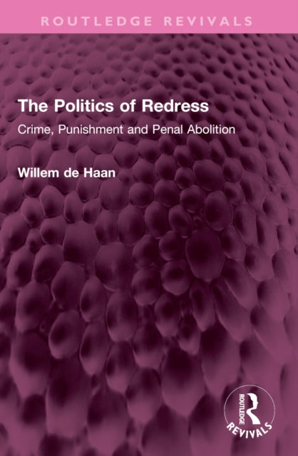 Book cover of: Politics of Redress. By: Willem De Haan