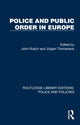 Book cover of: Police and Public Order in Europe. By: John Roach