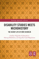 Book cover of: Disability Studies Meets Microhistory. By: Guðrún Valgerður Stefánsdóttir