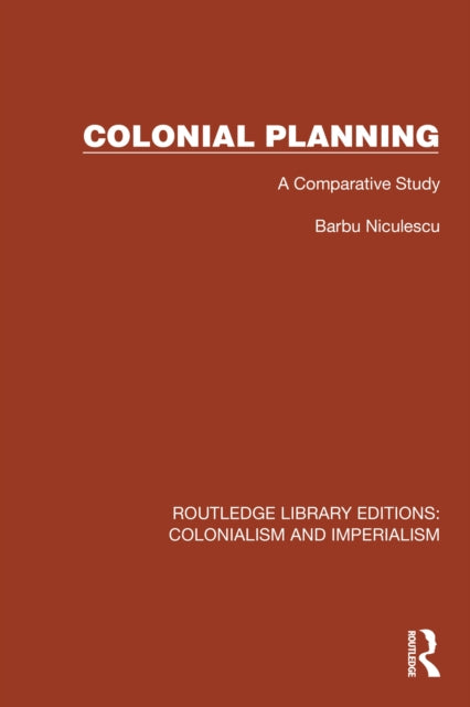 Book cover of: Colonial Planning. By: Barbu Niculescu