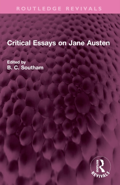 Book cover of: Critical Essays on Jane Austen