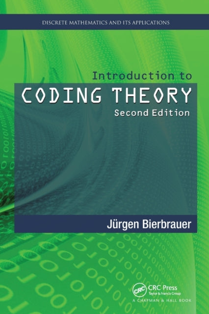 Book cover of: Introduction to Coding Theory. By: Jurgen Bierbrauer