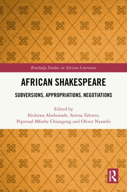 Book cover of: African Shakespeare. By: Ifeoluwa Aboluwade