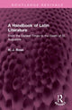 Book cover of: Handbook of Latin Literature. By: H. Rose
