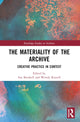 Book cover of: Materiality of the Archive. By: Sue Breakell