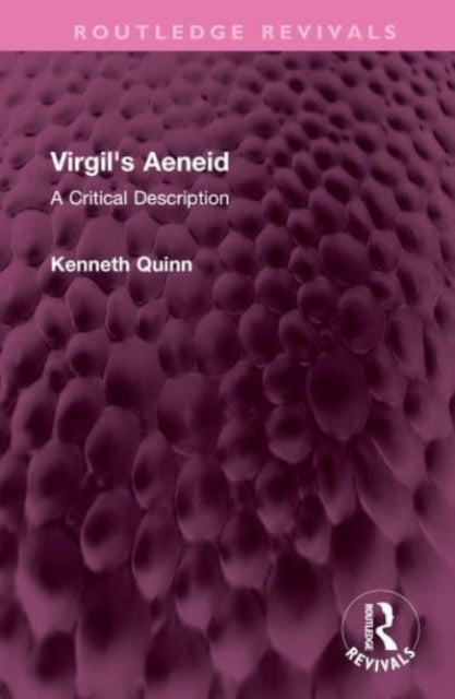 Book cover of: Virgil's Aeneid. By: Kenneth Quinn