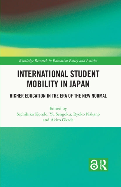 Book cover of: International Student Mobility in Japan. By: Sachihiko Kondo