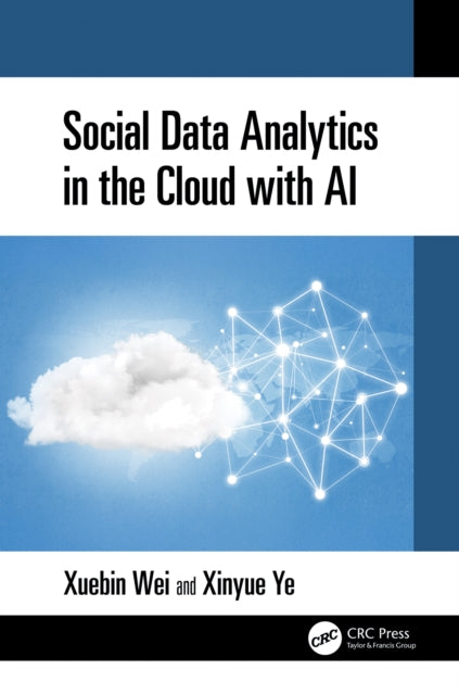 Book cover of: Social Data Analytics in the Cloud with AI
