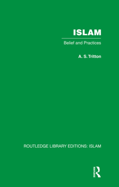 Book cover of: Islam. By: A. S. Tritton