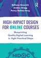 Book cover of: High-Impact Design for Online Courses. By: Bethany Simunich