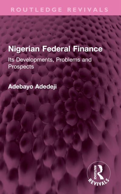 Book cover of: Nigerian Federal Finance