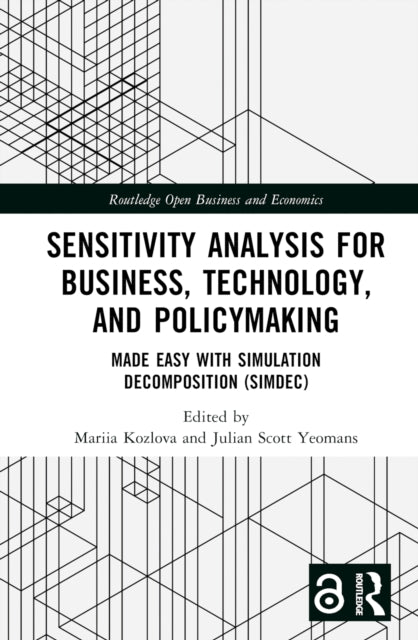 Book cover of: Sensitivity Analysis for Business, Technology, and Policymaking