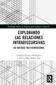 Book cover of: Explorando las relaciones intradiscursivas. By: Catalina Fuentes Rodríguez