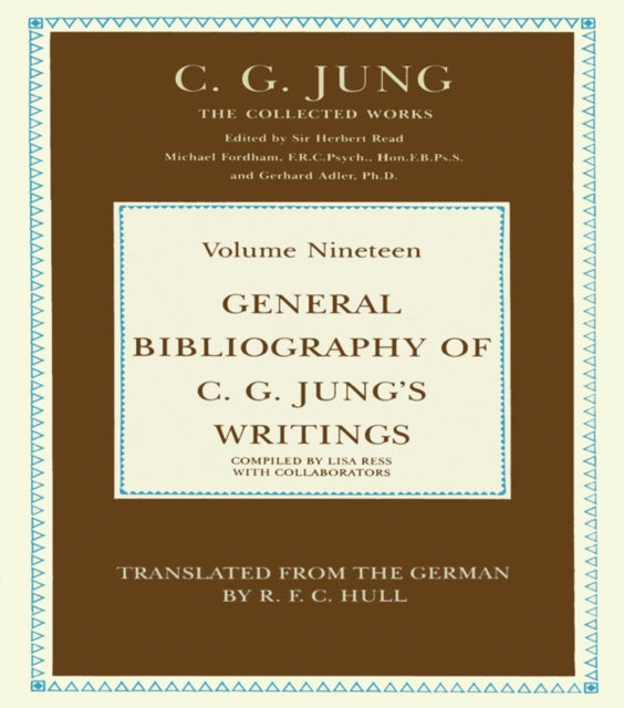 Book cover of: General Bibliography of C.G. Jung's Writings