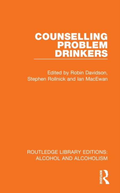 Book cover of: Counselling Problem Drinkers