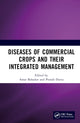 Book cover of: Diseases of Commercial Crops and Their Integrated Management. By: Amar Bahadur