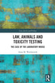 Book cover of: Law, Animals and Toxicity Testing. By: Anne M. Wordsworth