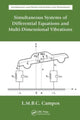 Book cover of: Simultaneous Systems of Differential Equations and Multi-Dimensional Vibrations. By: Luis Manuel Braga Da Costa Campos