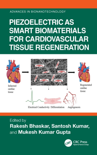 Book cover of: Piezoelectric as Smart Biomaterials for Cardiovascular Tissue Regeneration