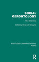 Book cover of: Social Gerontology