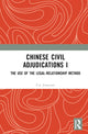 Book cover of: Chinese Civil Adjudications I