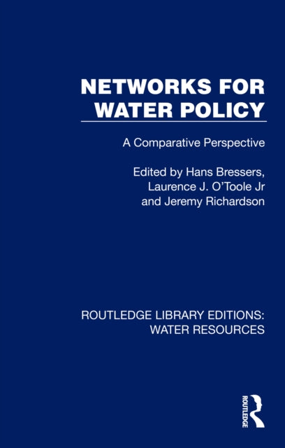 Book cover of: Networks for Water Policy