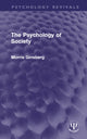 Book cover of: Psychology of Society