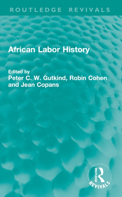 Book cover of: African Labor History