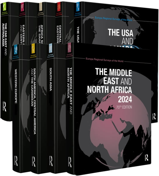 Book cover of: Europa Regional Surveys of the World 2024. By: Europa Publications