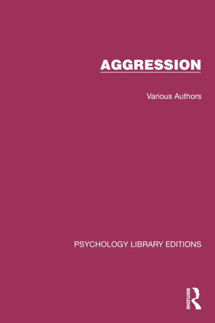 Book cover of: Psychology Library Editions: Aggression