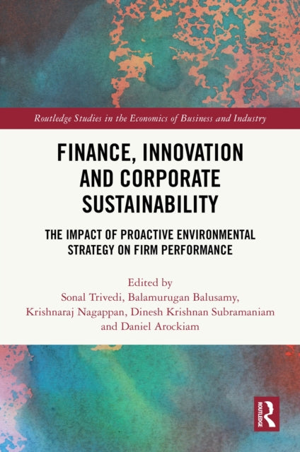 Book cover of: Finance, Innovation and Corporate Sustainability