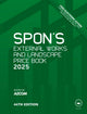 Book cover of: Spon's External Works and Landscape Price Book 2025