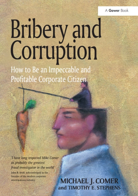 Book cover of: Bribery and Corruption. By: Michael J. Comer