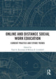 Book cover of: Online and Distance Social Work Education. By: Paul A. Kurzman