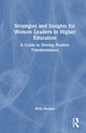 Book cover of: Strategies and Insights for Women Leaders in Higher Education