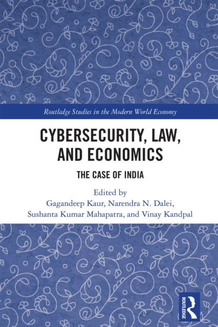 Book cover of: Cybersecurity, Law, and Economics. By: Gagandeep Kaur