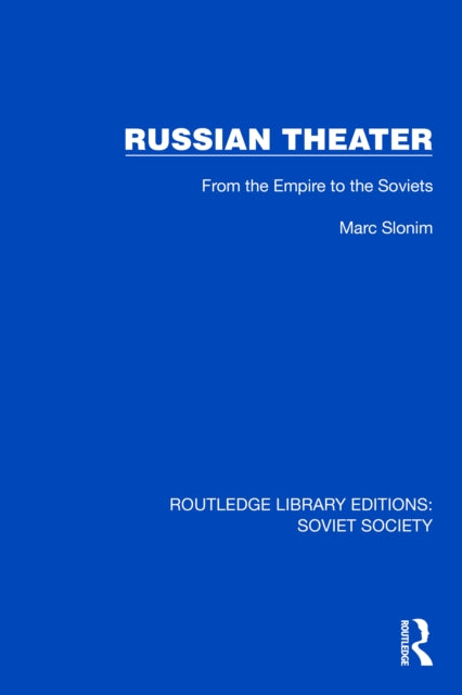 Book cover of: Russian Theater. By: Marc Slonim