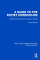 Book cover of: Guide to the Soviet Curriculum. By: James Muckle