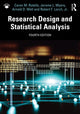 Book cover of: Research Design and Statistical Analysis