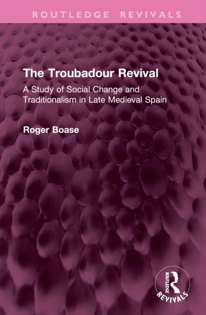 Book cover of: Troubadour Revival. By: Roger Boase