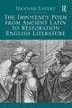 Book cover of: Impotency Poem from Ancient Latin to Restoration English Literature. By: Hannah Lavery