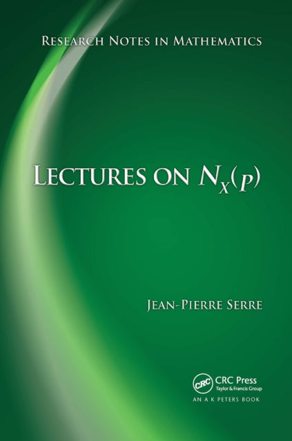 Book cover of: Lectures on N_X(p). By: Jean-Pierre Serre