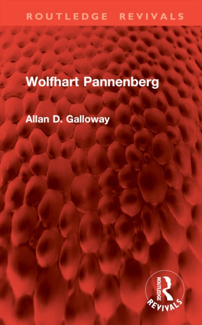 Book cover of: Wolfhart Pannenberg