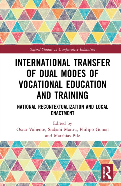 Book cover of: International Transfer of Dual Modes of Vocational Education and Training